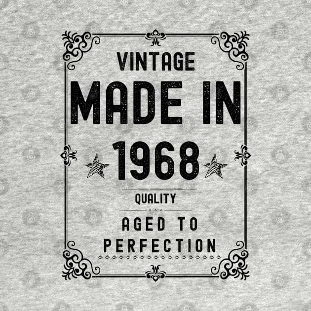 Vintage Made in 1968 Quality Aged to Perfection by Xtian Dela ✅